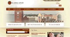 Desktop Screenshot of ci.garland.tx.us